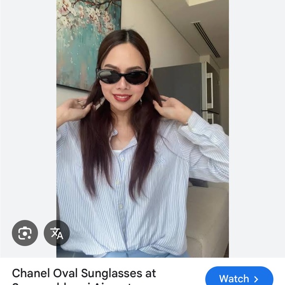 CHANEL Cateye Oval Sunglasses - Style 5515A main image 15